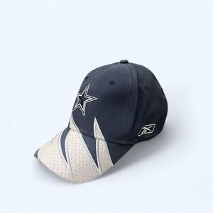 Vintage‎ Reebok NFL Dallas Cowboys Adjustable Strapback Hat Cap